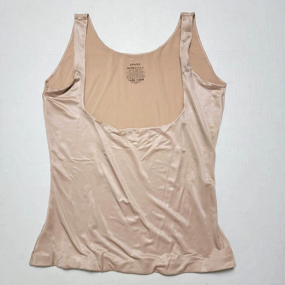 Spanx Shapewear Nude Tank Top SZ 3X